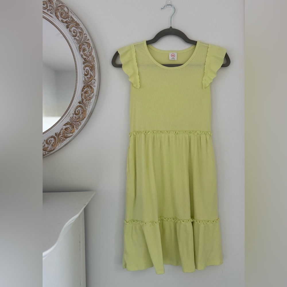 Wonder Nation Pastel Green Ribbed Tee